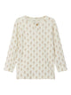 Lil Atelier GAGO orgaanilisest puuvillast pluus, turtledove/clover