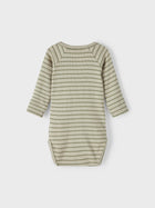 Lil Atelier GAGO orgaanilisest puuvillast body, moss gray
