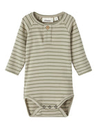 Lil Atelier GAGO orgaanilisest puuvillast body, moss gray