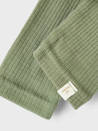 Lil Atelier FABLE baby meriinovillased retuusid, Oil Green Melange
