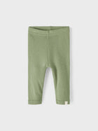 Lil Atelier FABLE baby meriinovillased retuusid, Oil Green Melange
