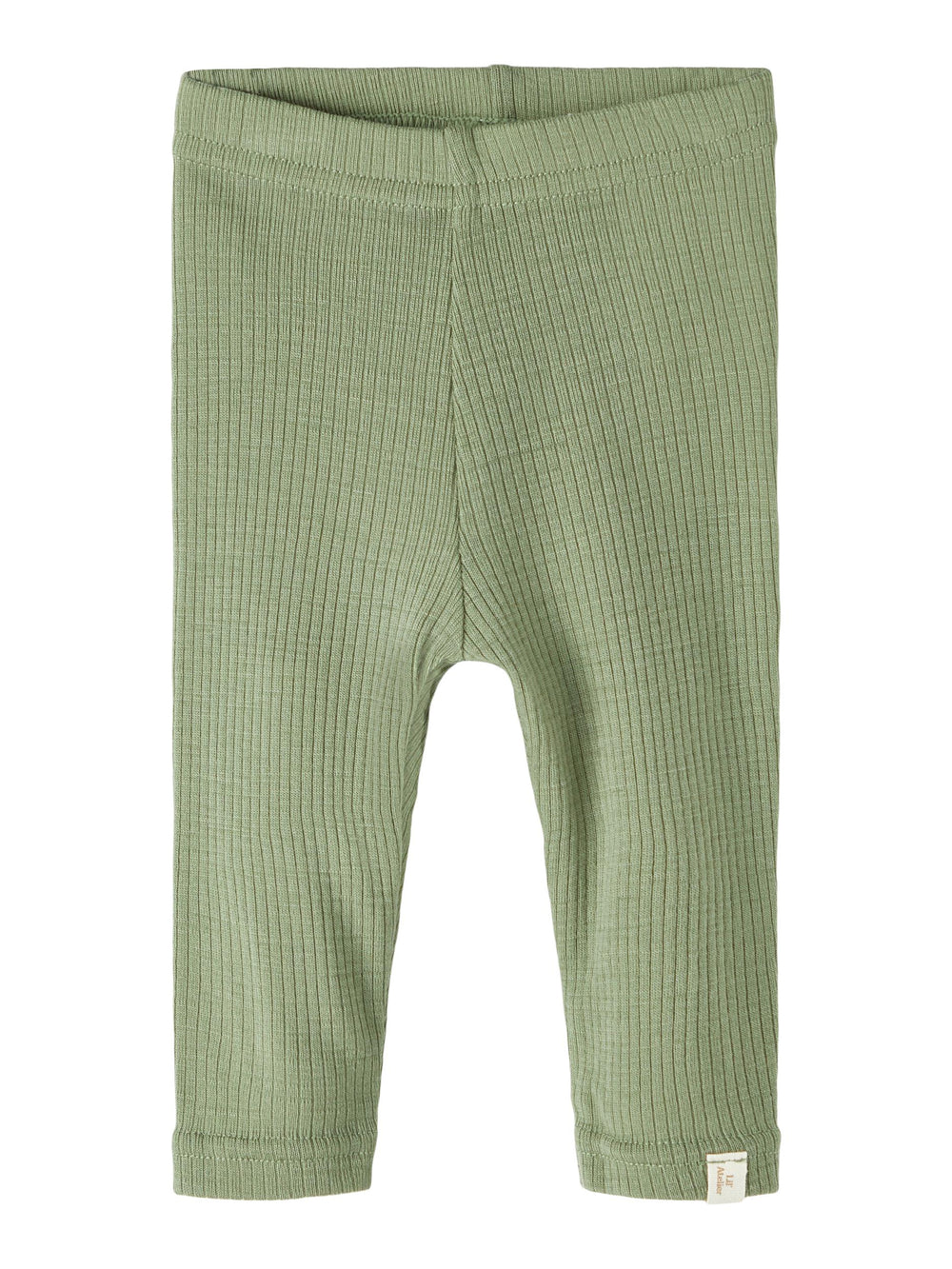 Lil Atelier FABLE baby meriinovillased retuusid, Oil Green Melange