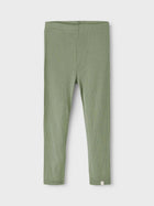 Lil Atelier FABLE meriinovillased retuusid, Oil Green Melange