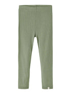 Lil Atelier FABLE meriinovillased retuusid, Oil Green Melange