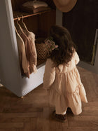 Lil' Atelier RUMINA kleit orgaanilisest puuvillast, wood ash
