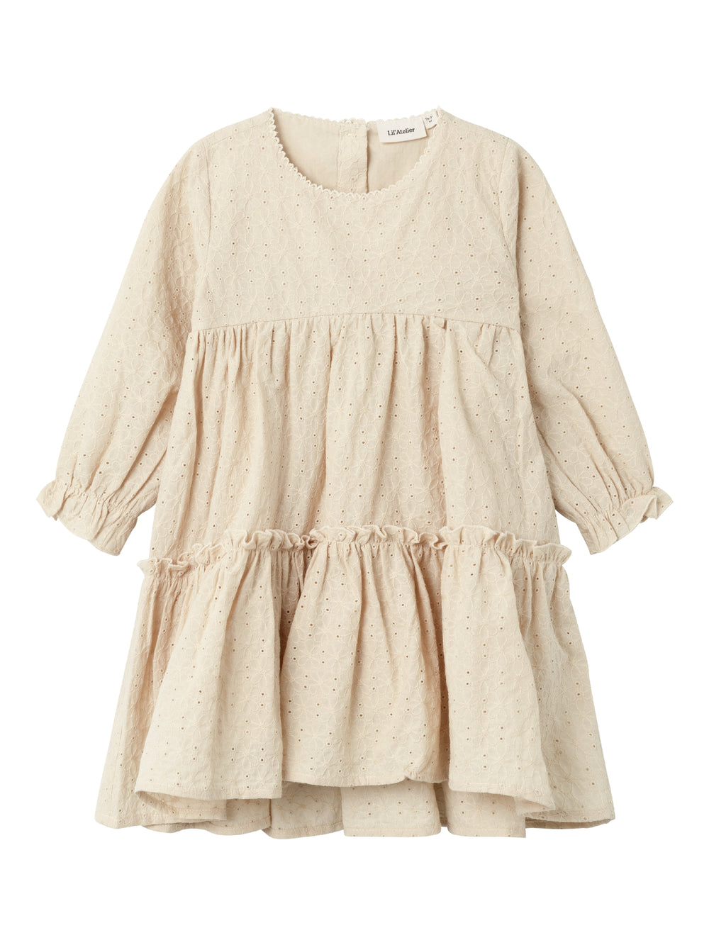 Lil' Atelier RUMINA kleit orgaanilisest puuvillast, wood ash
