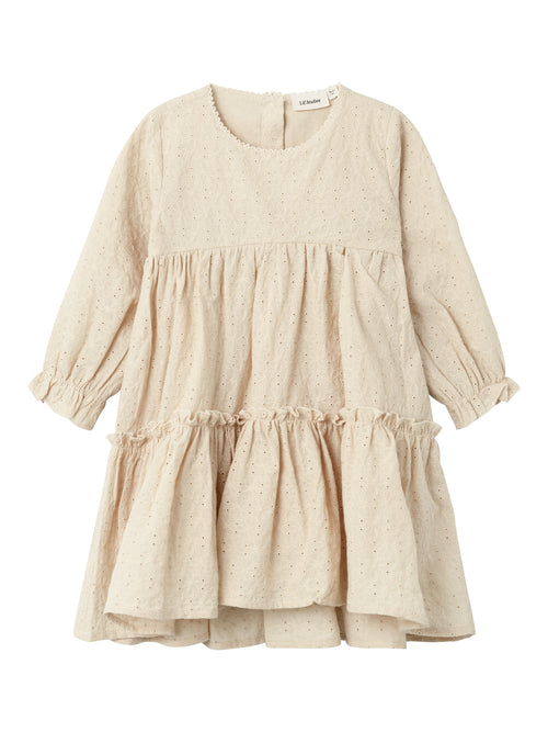 Lil' Atelier RUMINA kleit orgaanilisest puuvillast, wood ash