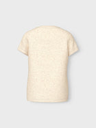 Name It HARUMS puuvillane t-särk, peyote melange