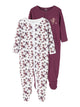 Name It PRUNE PURPLE toakombe 2 pakk, prune purple