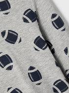 Name It orgaanilisest puuvillast pidžaama, Rugby, Grey Melange