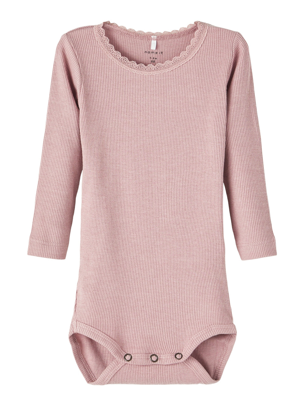 Name It KAB orgaanilisest puuvillast body, deauville mauve
