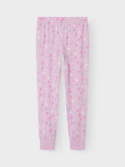Name It orgaanilisest puuvillast pidžaama, pink hearts