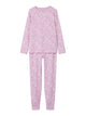 Name It orgaanilisest puuvillast pidžaama, pink hearts