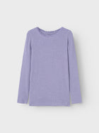 Name It Kab orgaanilisest puuvillast pluus, heirloom lilac/melange