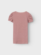 Name It Kab orgaanilisest puuvillast pluus, deauville mauve