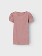Name It Kab orgaanilisest puuvillast pluus, deauville mauve