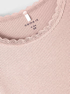 Name It KAB orgaanilisest puuvillast body, sepia rose