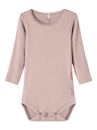 Name It KAB orgaanilisest puuvillast body, sepia rose