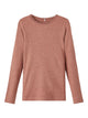 Name It Kab SLIM orgaanilisest puuvillast pluus, cognac/melange