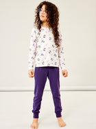Name It FAIRY orgaanilisest puuvillast pidžaama, gray lilac