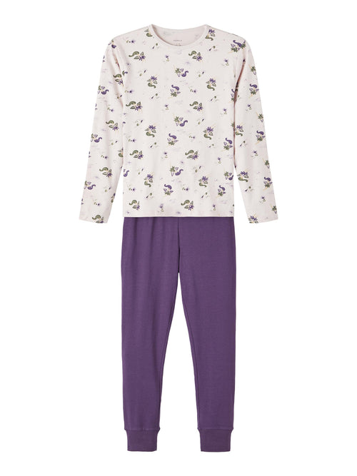 Name It FAIRY orgaanilisest puuvillast pidžaama, gray lilac