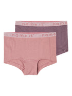 Name It tüdrukute aluspüksid 2 pakk, nostalgia rose