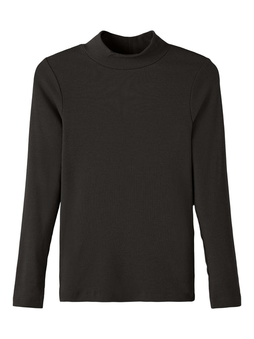 Name It NAKAL orgaanilisest puuvillast kõrge kaelusega sviiter, black