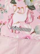 Name It Alfa FLORAL softshell kombe tüdrukutele, pink nectar