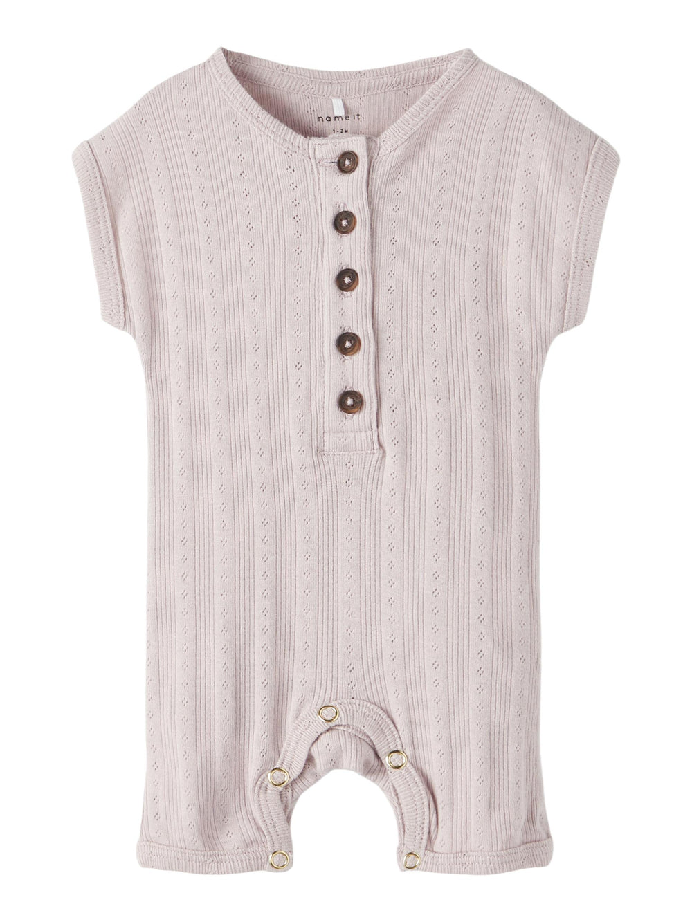 Name It HILMA romper, cloud gray