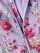 Name It Alfa FLORAL softshell pikem jope tüdrukutele, sand verbena