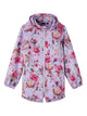 Name It Alfa FLORAL softshell pikem jope tüdrukutele, sand verbena