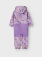 Name It Alfa08 softshell kombe Ükssarvik, orchid bloom