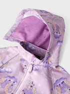 Name It Alfa08 softshell kombe Ükssarvik, orchid bloom