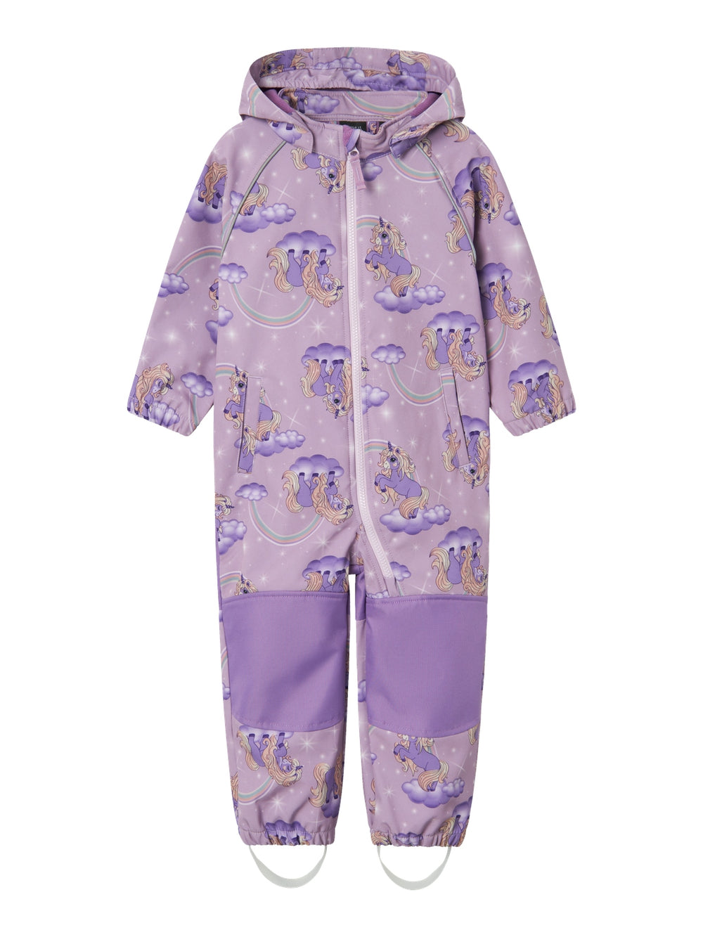 Name It Alfa08 softshell kombe Ükssarvik, orchid bloom