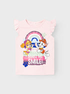Name It ASANA  Käpapatrulli puuvillast T-särk, parfait pink
