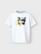 Name It VAGNO puuvillane T-särk, bright white