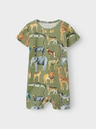 Name It JASEN romper, oil green