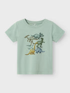 Name It puuvillane t-särk FAUST SS TOP, jadeite