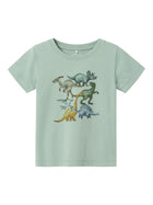 Name It puuvillane t-särk FAUST SS TOP, jadeite