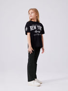 Name It HELENA BOOTCUT püksid, black
