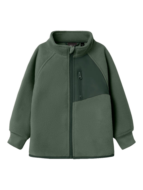 Name It MOVE03 tuulekindel fliisjakk, thyme