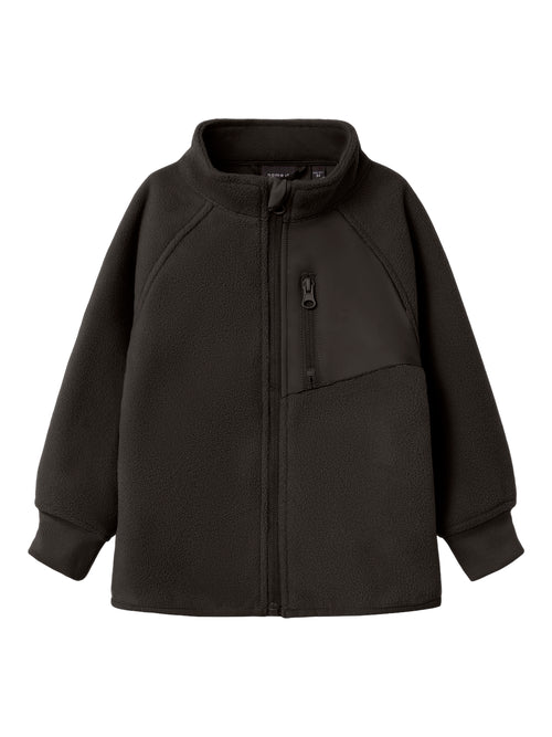 Name It MOVE03 tuulekindel fliisjakk, black