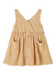 Lil' Atelier HEATHER linasegune kleit, iced coffee