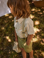 Lil' Atelier HANSON orgaanilisest puuvillast suvemüts, sage