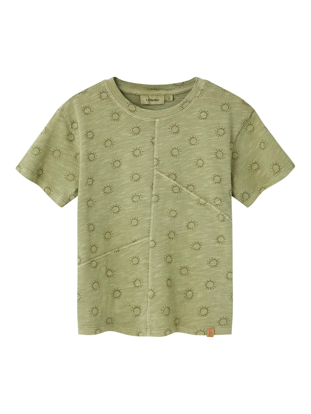 Lil Atelier HEKTOR orgaanilisest puuvillast pluus, sage