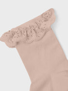 Lil' Atelier DERTRUD orgaanilisest puuvillast sokid, rose dust