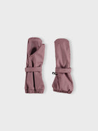 Name It õhukese voodriga vihmakindad MITTEN FO, wistful mauve