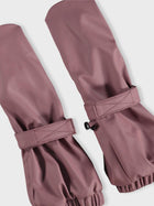 Name It õhukese voodriga vihmakindad MITTEN FO, wistful mauve