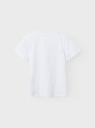 Name It Jamie orgaanilisest puuvillast t-särk, bright white