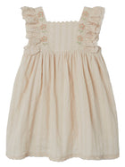 Lil' Atelier orgaanilisest puuvillast FANNIE kleit, sandshell